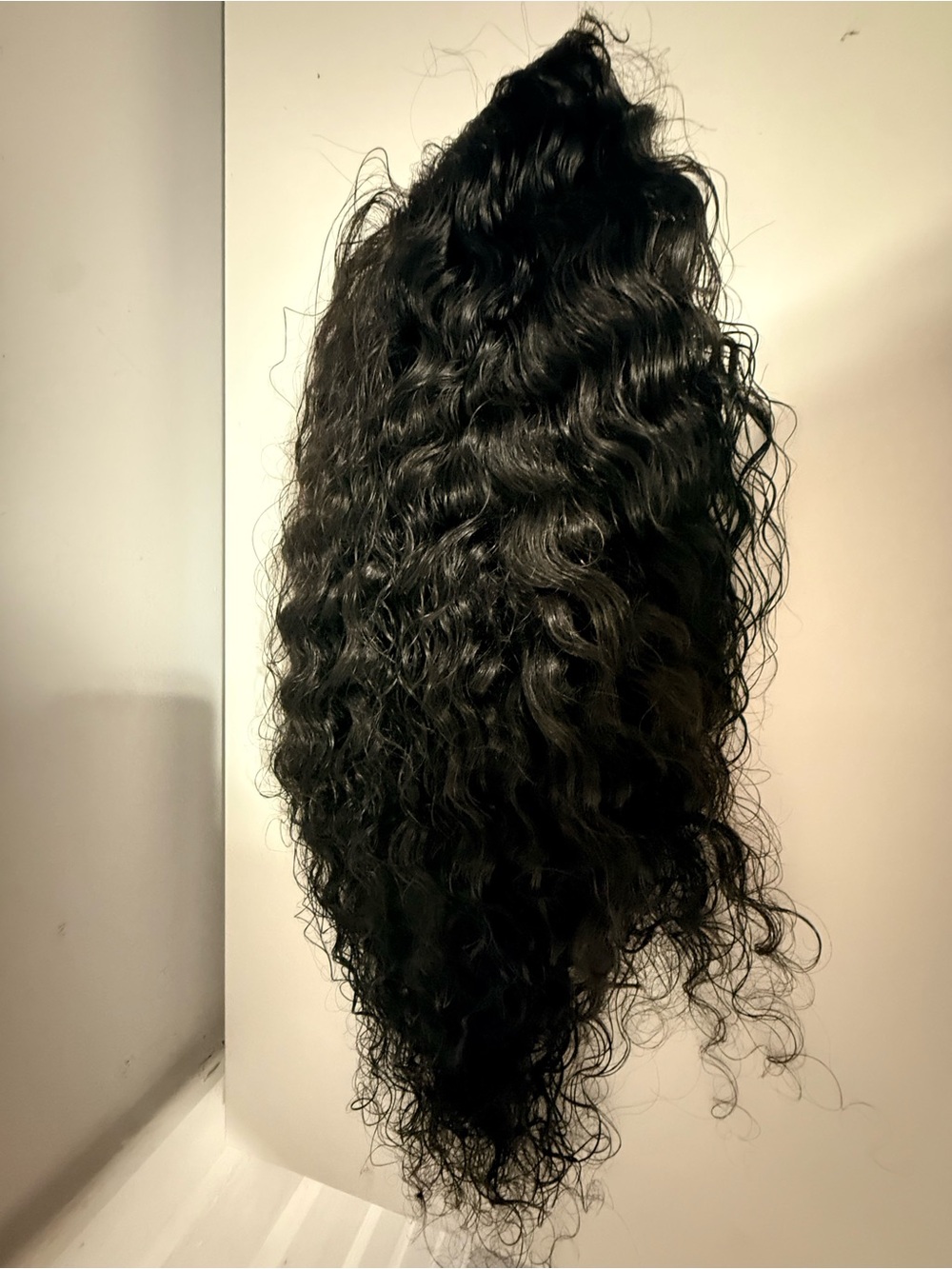 Natural Wavy Black Women’s Hairpiece - Lightweight Hair Extension